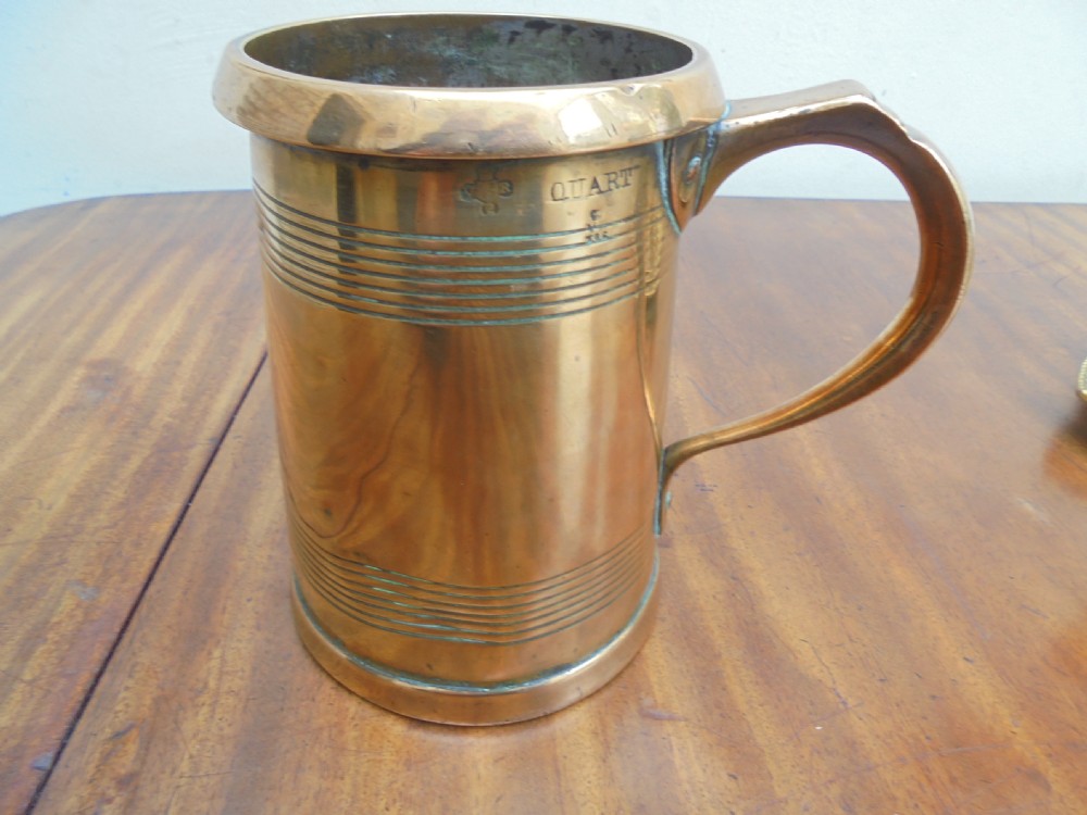 19th century quart tankard with Royal Standard stamp View III