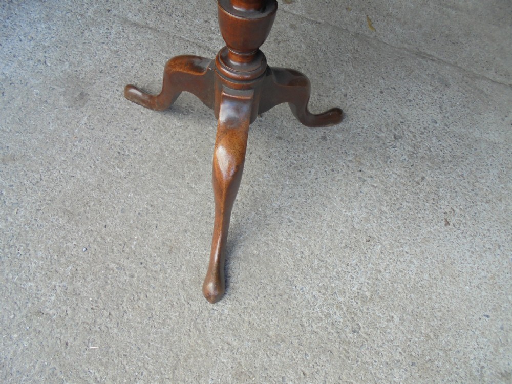 Late 18th century mahogany tripod table View III
