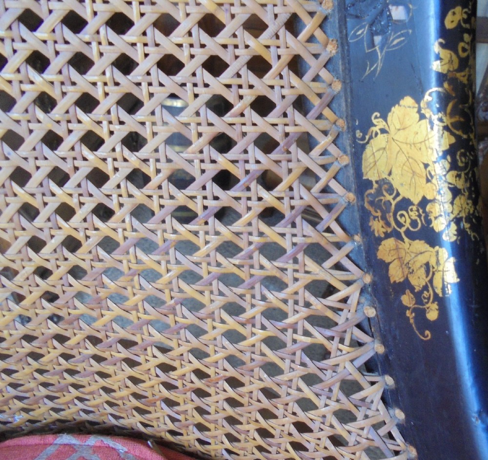 Pair Chisoinerie 18th century chairs View XI