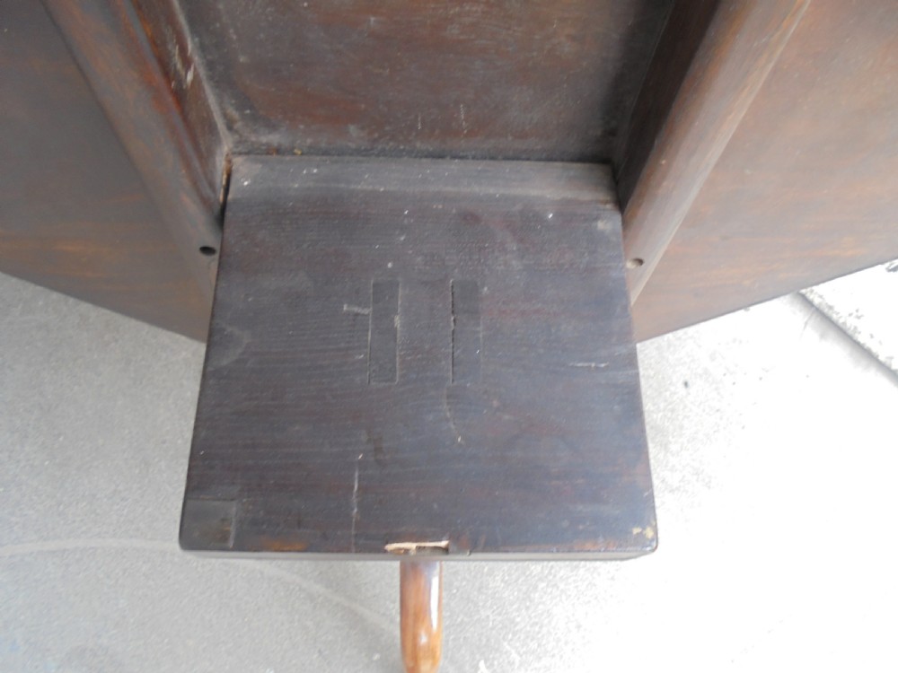 Late 18th century walnut tripod table View VIII