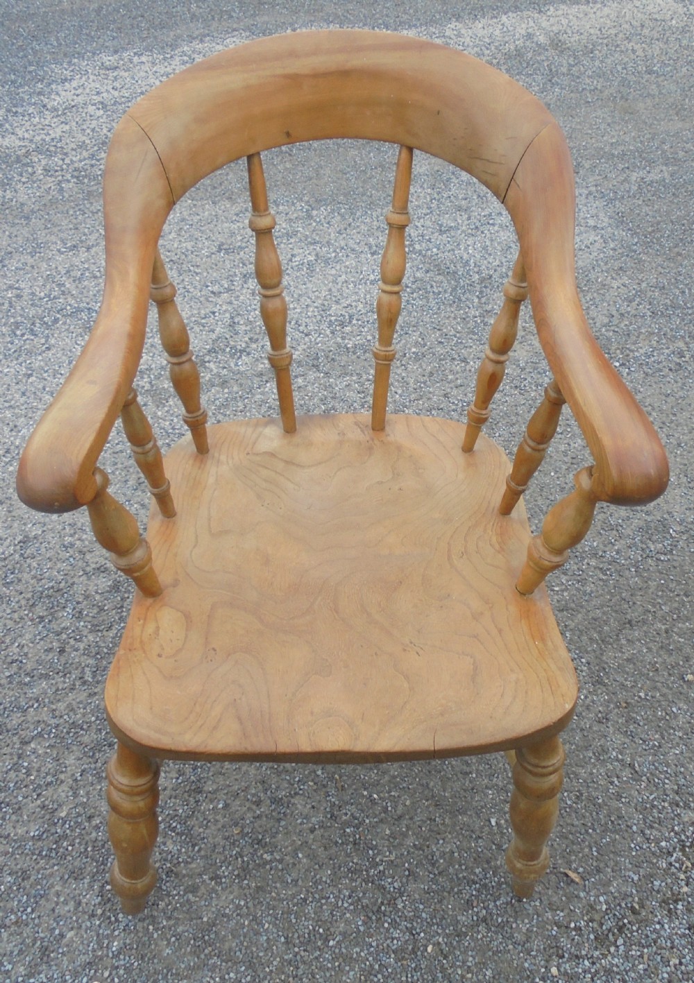 Pale Elm Captain's chair View III
