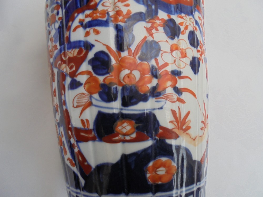 Large 19th century Imari vase View IV