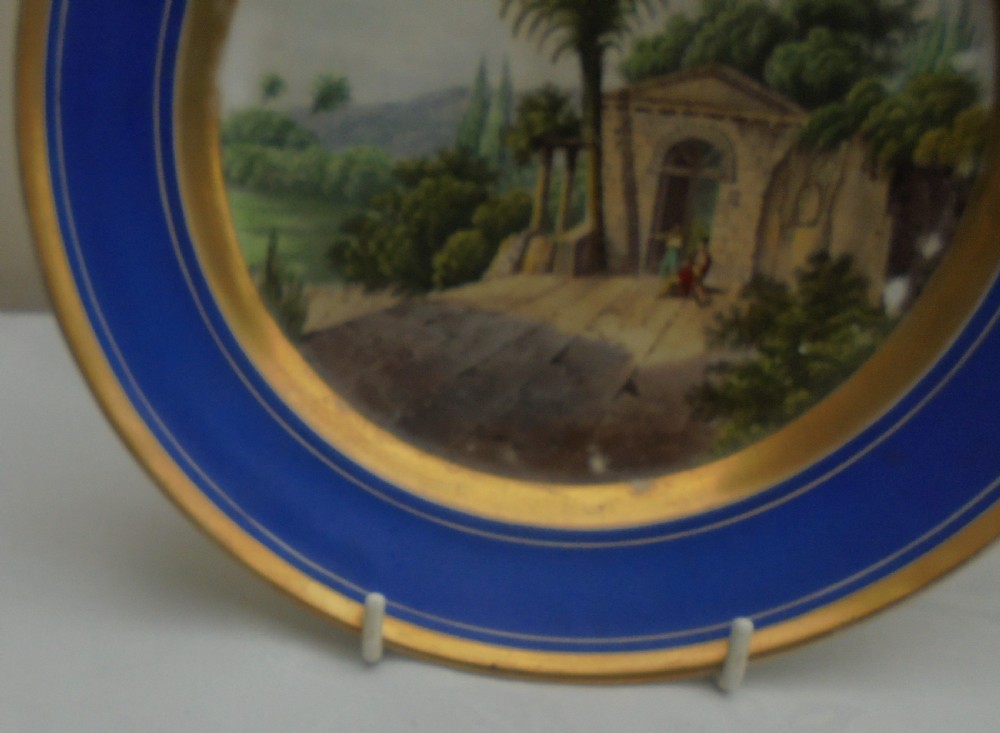 Three 19th century Sevres cabinet plates View IV
