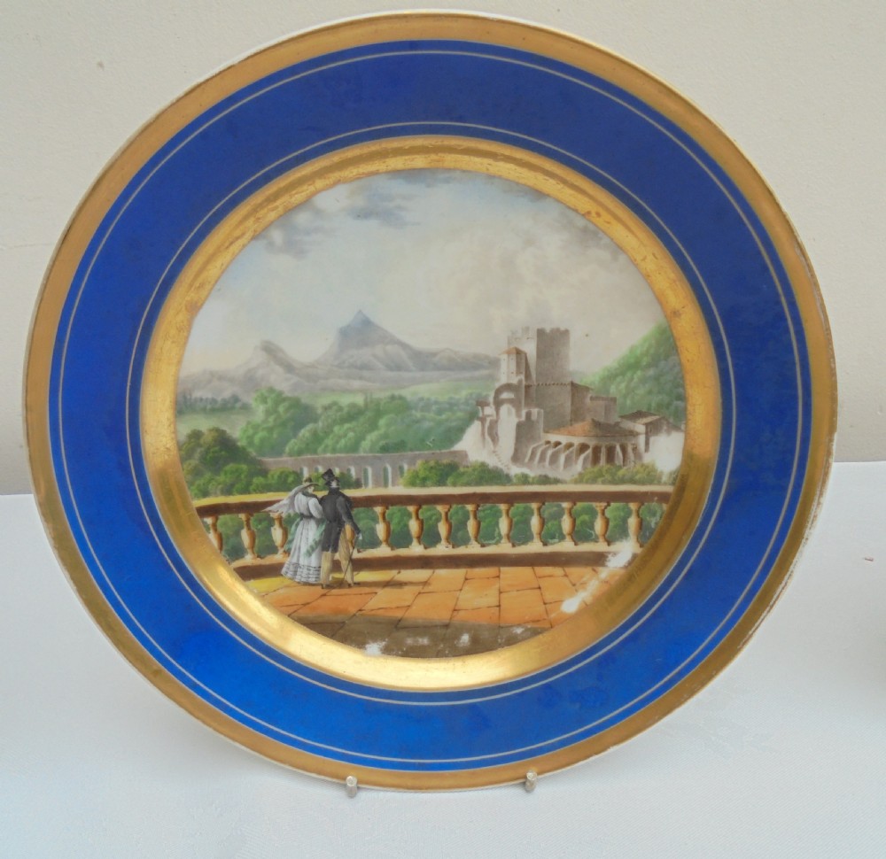 Three 19th century Sevres cabinet plates View VI