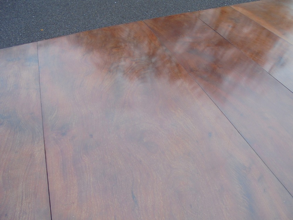 Victorian  extending mahogany dining table seats fourteen View X