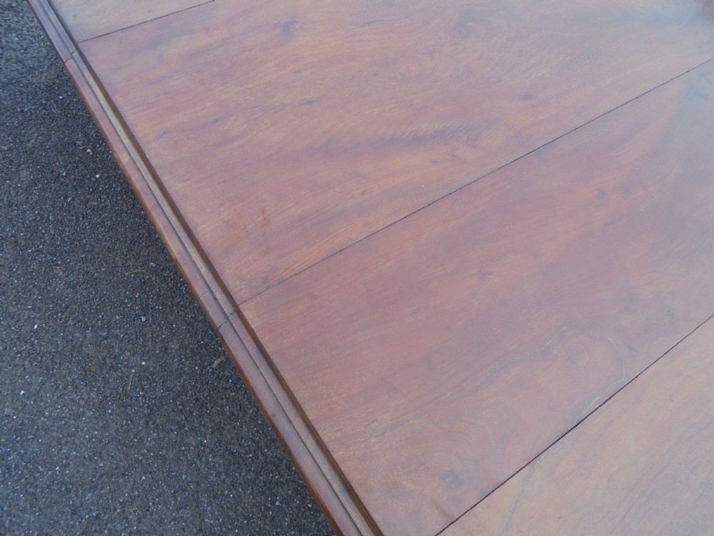 Victorian  extending mahogany dining table seats fourteen View XII