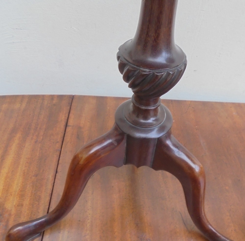 Two George 111 style wine or lamp tables View III