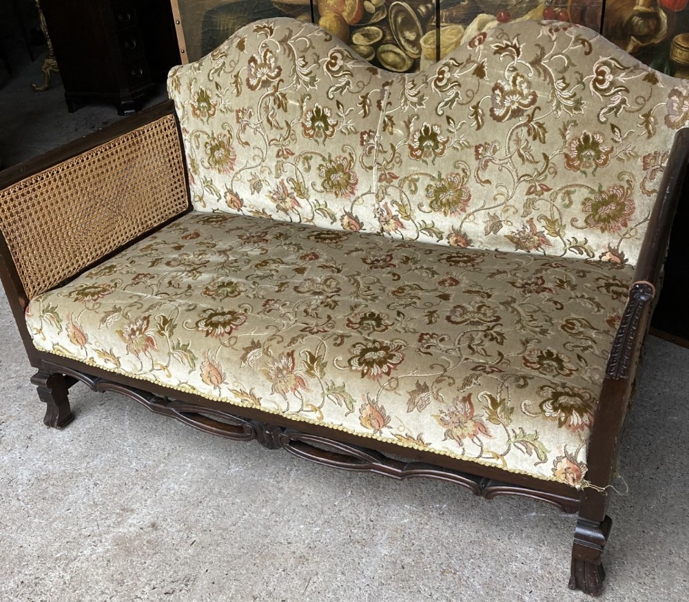 Double Bergere two seater sofa