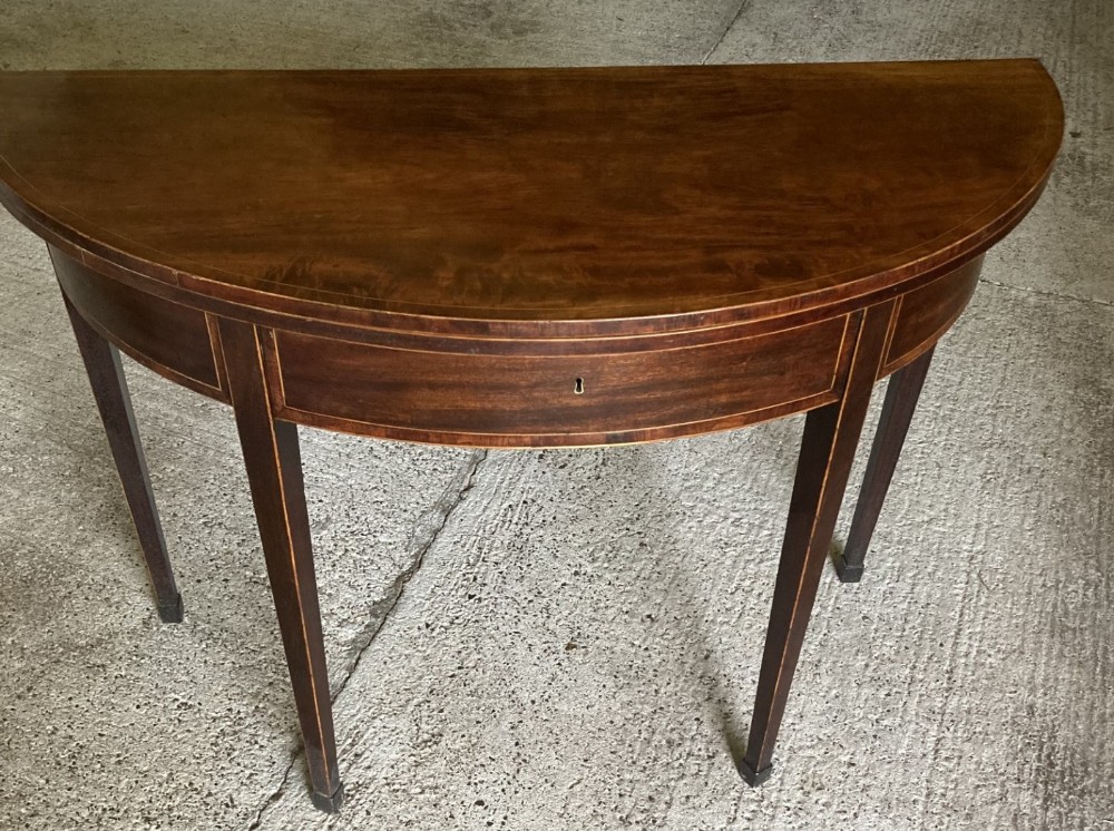 18th century mahogany tea table
