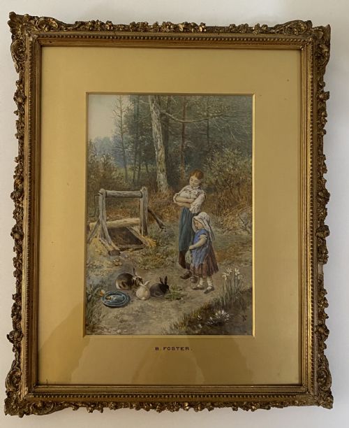 fig 1. Attributed to Myles Birkett Foster (1825-1899)