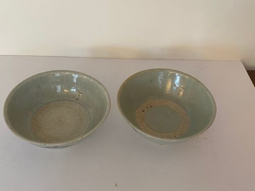 fig 3. Chinese Teksing Shipwreck Bowls. Pair. C1822