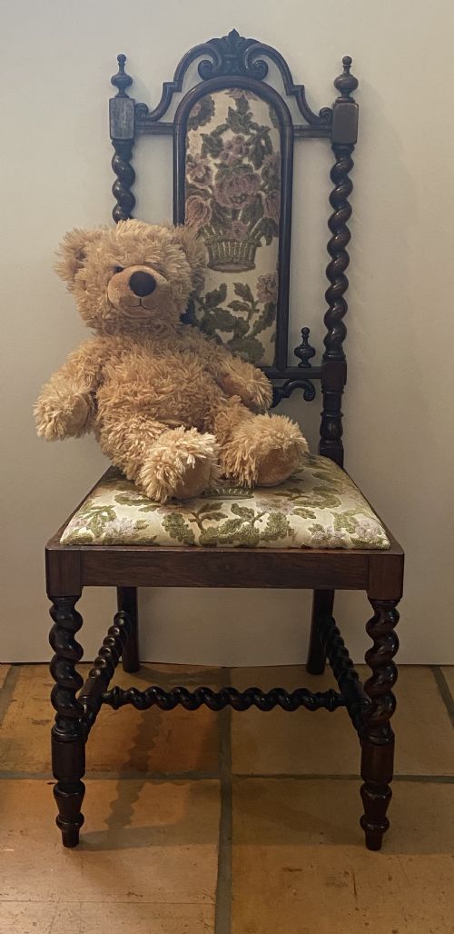fig 1. Victorian Child's Rosewood Chair
