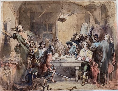 William Mulready R.A. (1786-1863) "The Assassination"