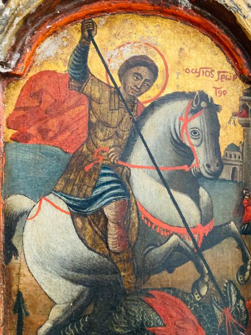 fig 1. 18th Century Greek Orthodox Icon.
