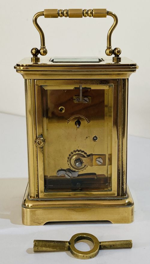 fig 1. English Carriage Clock by Matthew Norman, London.