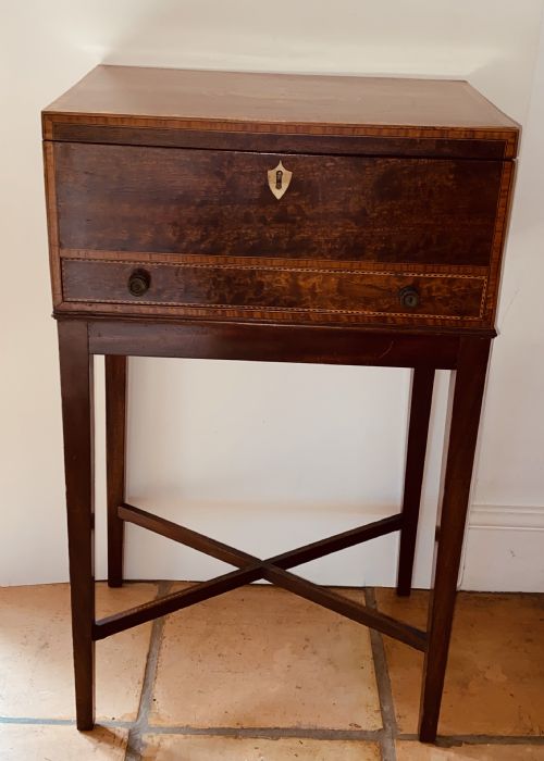 Regency Mahogany Box on Stand. Circa 1820