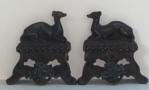 Pair of French Cast Architectural Pieces.19th Century