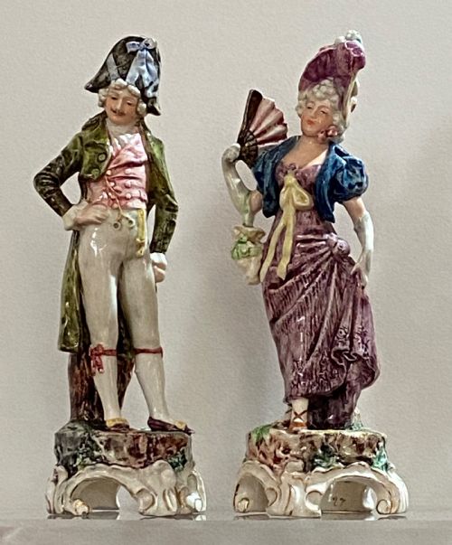 Early Royal Dux Figurines. Circa 1890