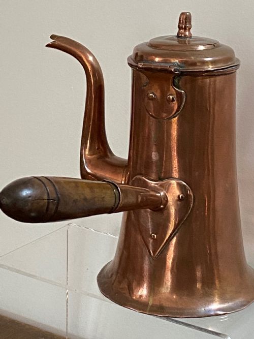 Georgian Copper Chocolate Pot