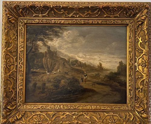 Oil on Panel, English School. 18th Century