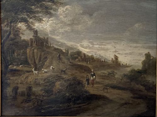 fig 1. Oil on Panel, English School. 18th Century