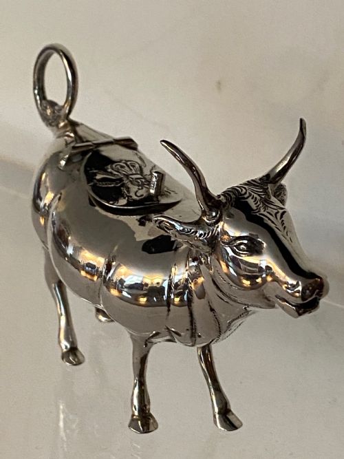 Silver Cow Creamer.
