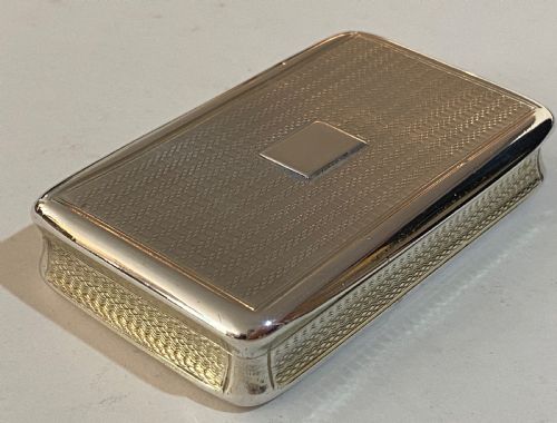 George III Silver Snuff Box