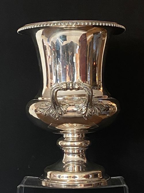 fig 1. Silver Plated Wine Cooler