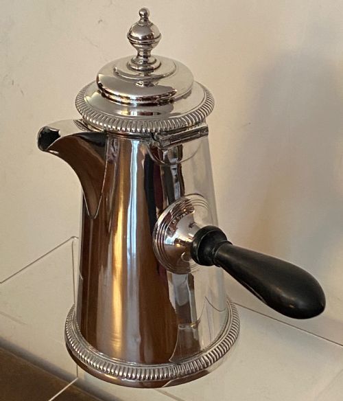 Chocolate Pot, Silver Plated