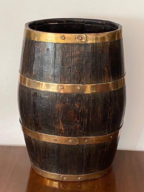 Coopered Oak Whisky Barrel