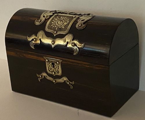 Calamander Domed Stationery  Box