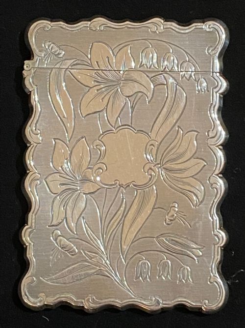 Nathaniel Mills Silver Card Case