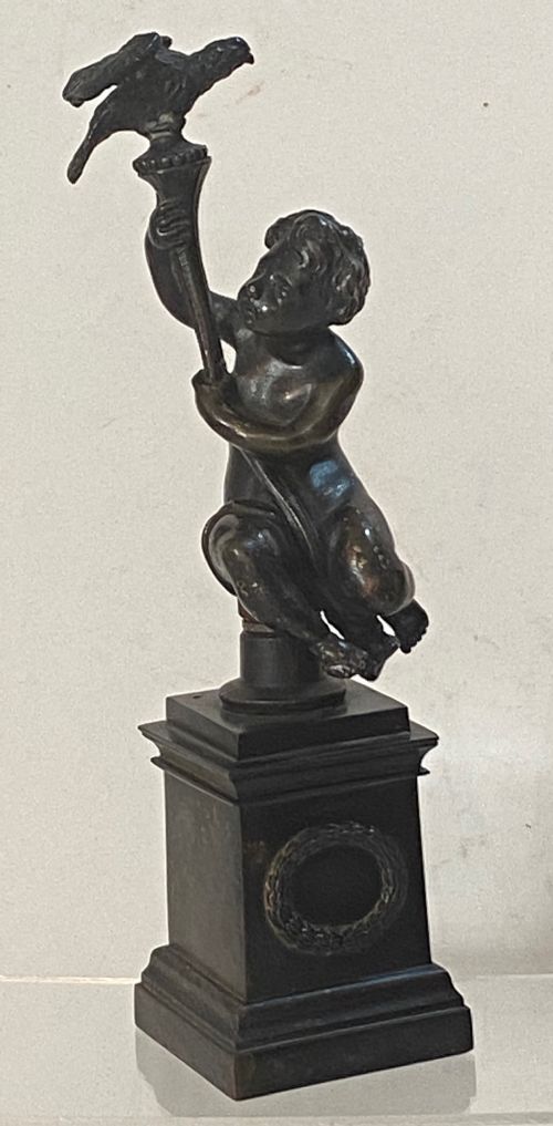 18th Century Bronze Putto 