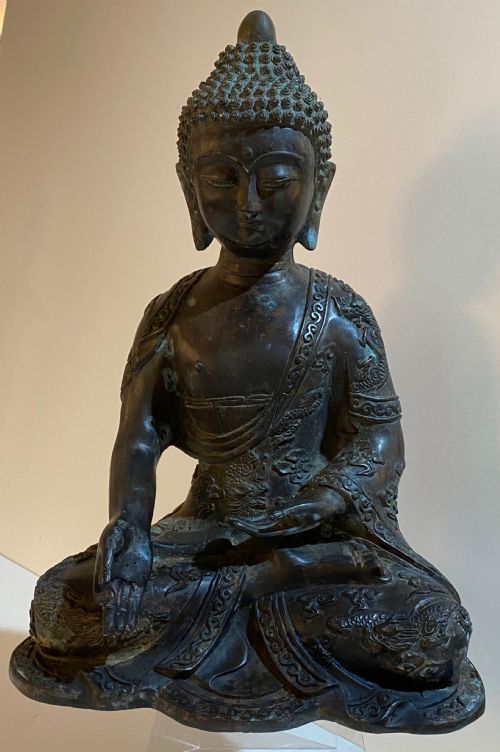Antique Bronze Buddha