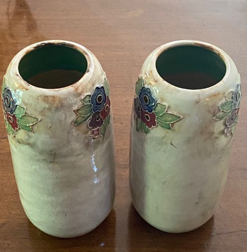 Masonic Interest Royal Doulton Vases