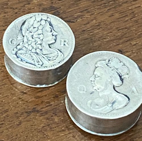Georgian Silver Patch Boxes