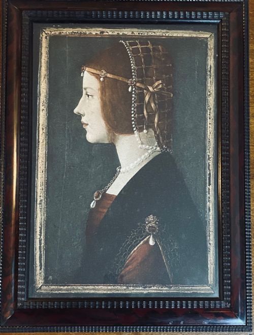 Antique Print of Beatrice D'este by the Medici Society