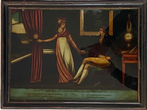 Reverse Painting on Glass