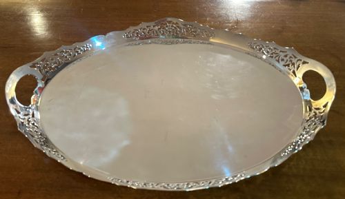 Art Nouveau Silver Plated Tray