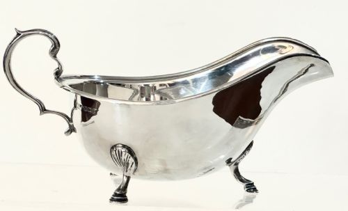 Silver Sauce Boat