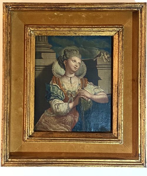 19th Century Continental Oil on Canvas