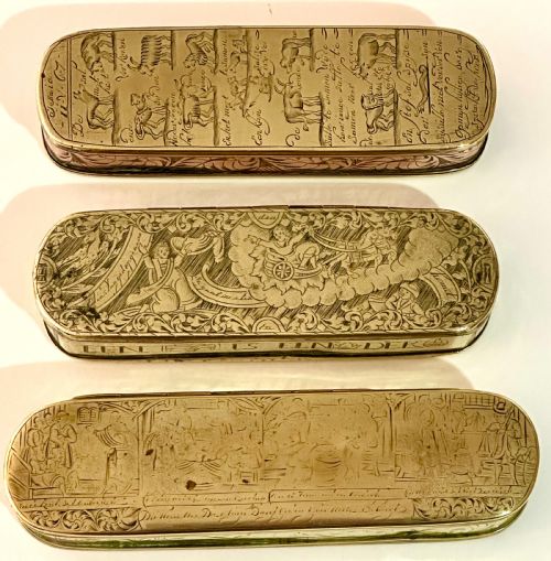 18th Century Dutch Tobacco Boxes