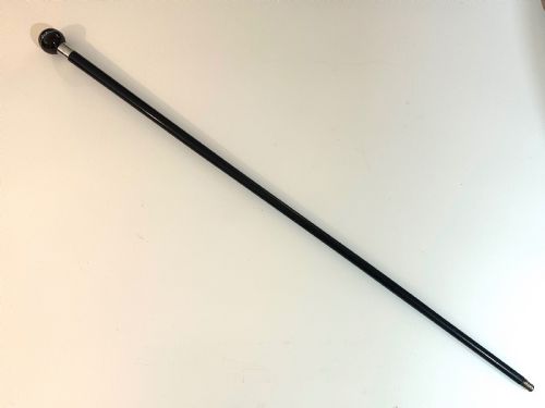Walking Stick with Banded Agate Knob. 1880
