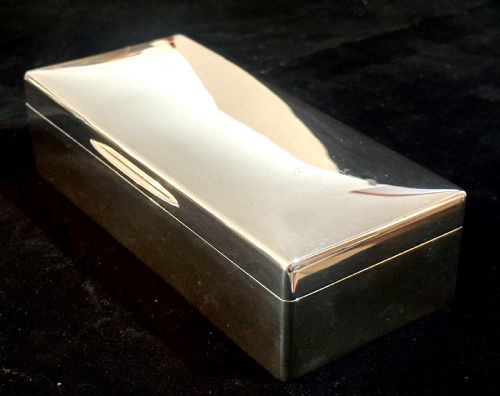 Mappin and Webb Silver Cigarette Box