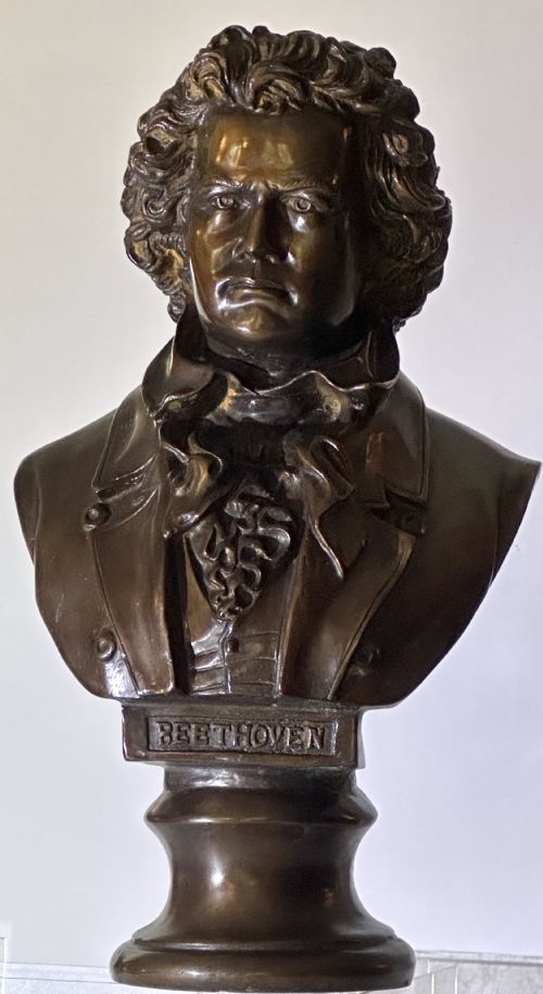 Bronze Bust of Beethoven