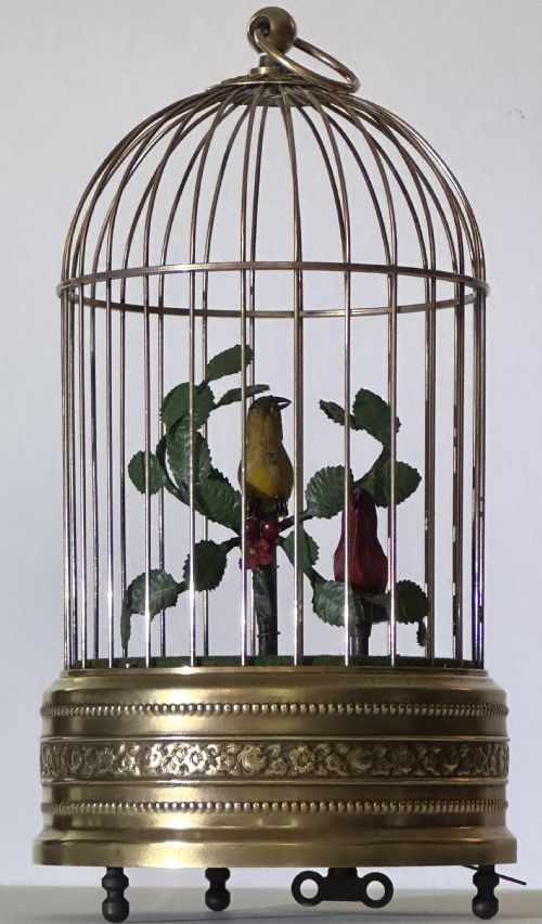 Singing Birds in Cage by Carl Griesbaum.