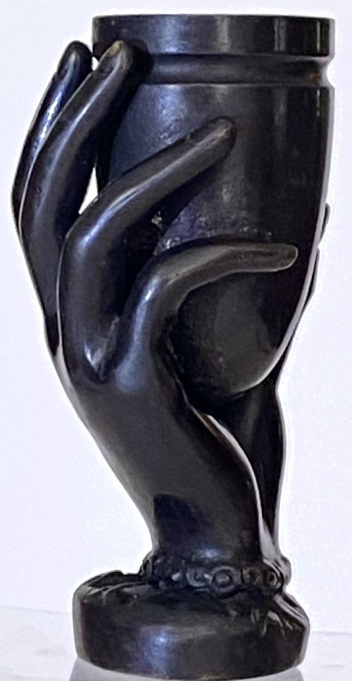 Bronze Hand Vase