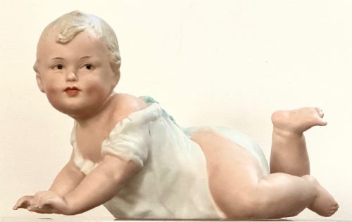Gebruder Heubach Porcelain Piano Baby