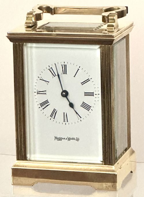 Carriage Clock by Mappin and Webb
