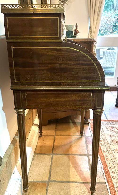 FRENCH LOUIS XV STYLE CYLINDER ESCRITOIRE - ADDITIONAL PHOTO 10